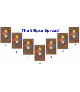 Seven Card Ellipse Spread